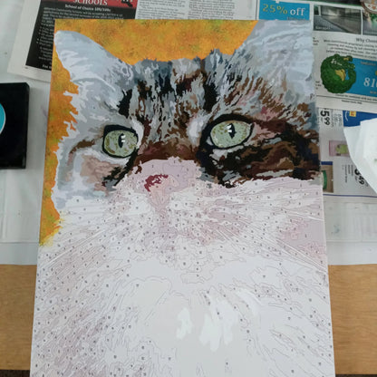 Memory Canvas: Numbered Paint Kit