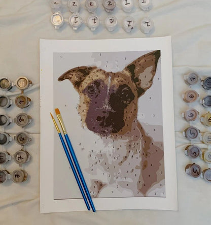Memory Canvas: Numbered Paint Kit