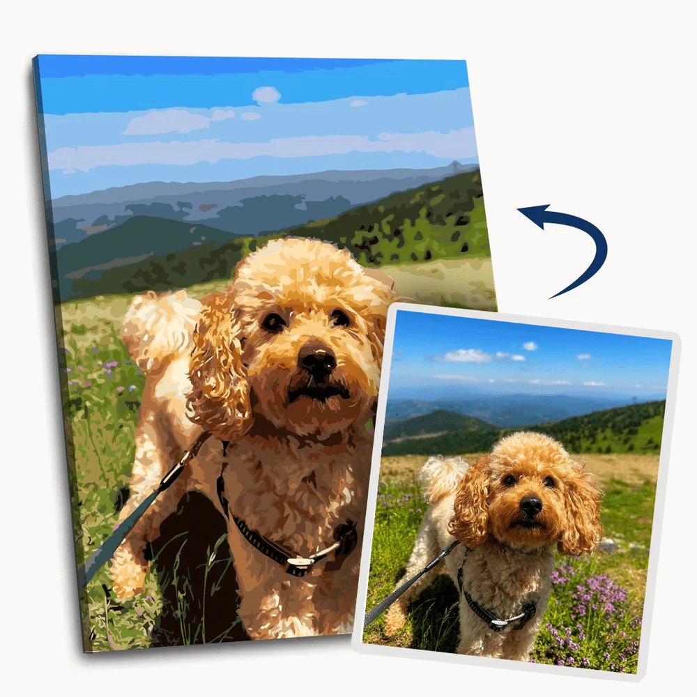 Memory Canvas: Numbered Paint Kit
